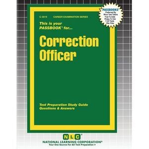 Correction Officer -- Passbooks